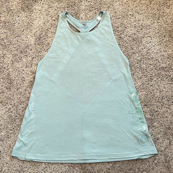 Adidas Mint Green Designed 2 Move Tank Top XL - Picture 2 of 8